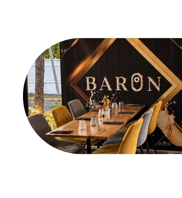 Salle de réception - Baron - restaurant VILLEMOISSON-SUR-ORGE - Restaurant Géorgien Paris